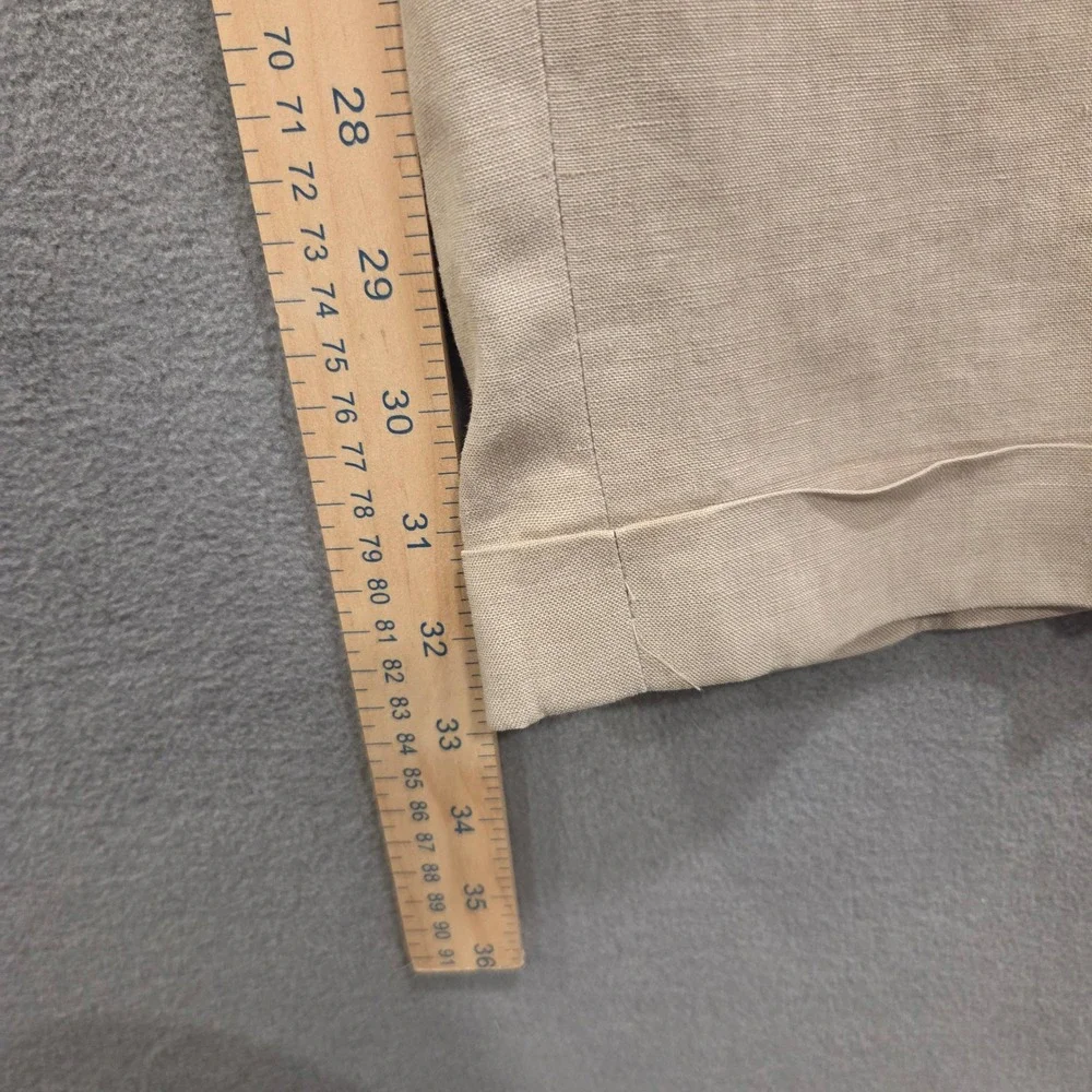 Joseph Laughter Clothier Pleated Linen Trousers Pants Men‎ Size 36x33 Old Money